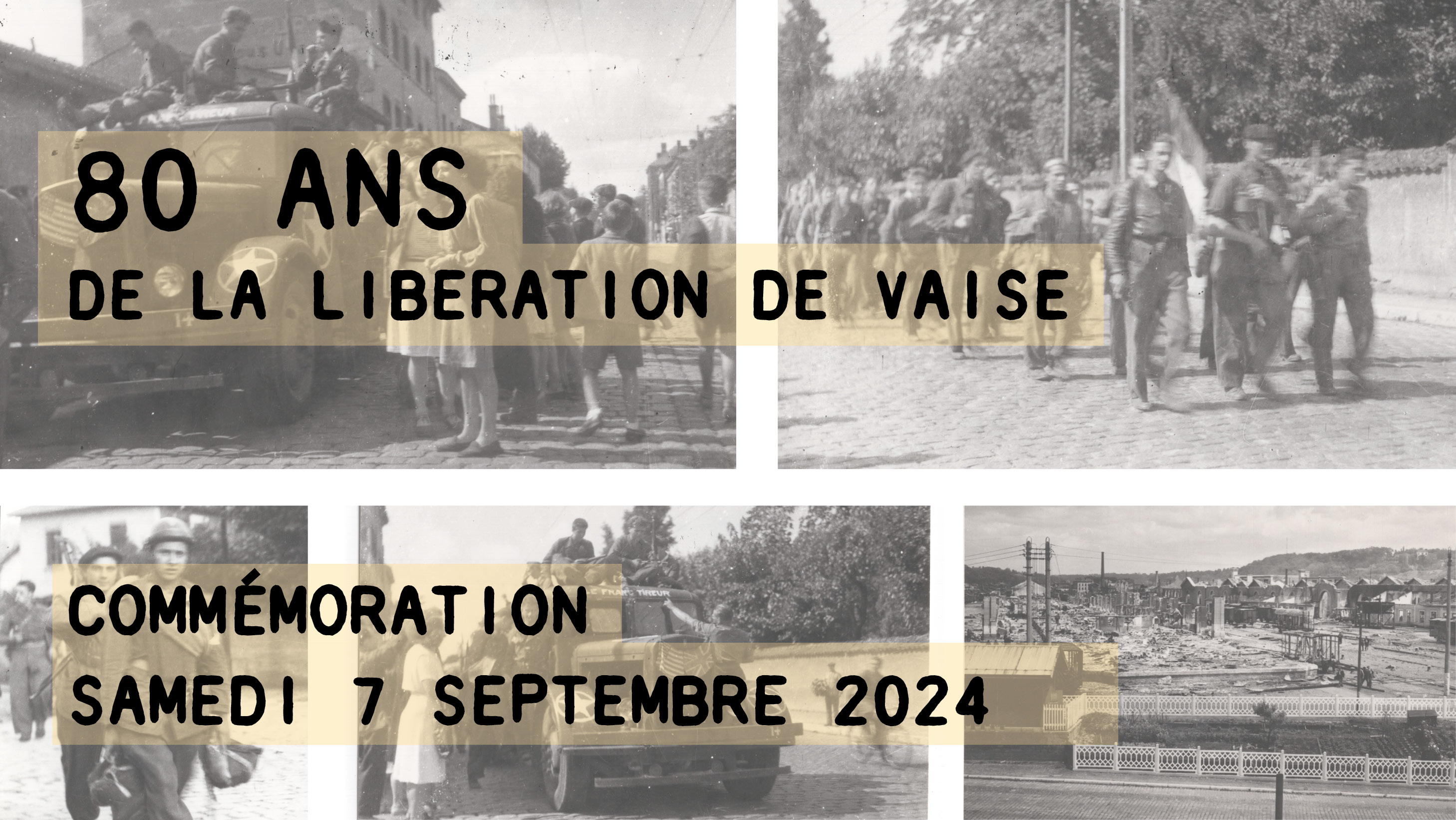 80 ans de la libération de Vaise, commémoration le 7 septembre à la mairie du 9e