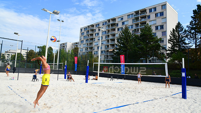 terrains de beach-volley à Lyon