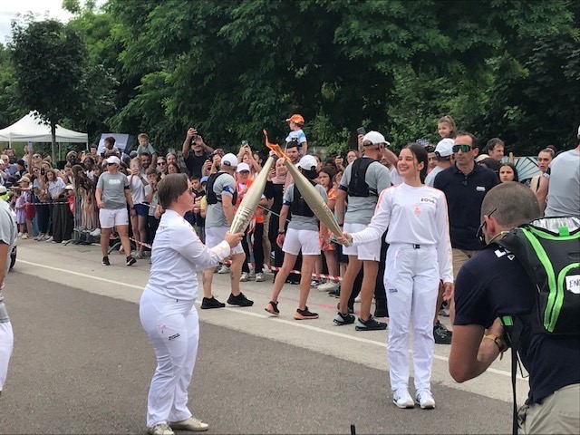 relais de la flamme olympique