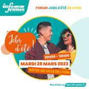 Forum jobs d'été mardi 28 mars 2023 de 10h à 18h à l'Hôtel de ville