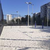 terrains de beach-volley à Lyon