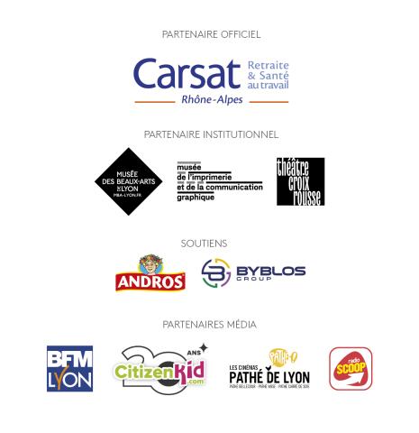 Logos des partenaires de Re Lyon Nous
